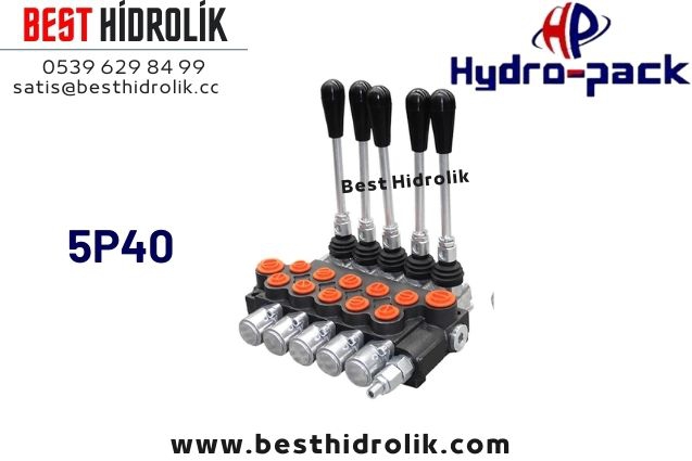 1/2 40 LT BEŞLİ HİDROPACK KUMANDA KOLU 5P40