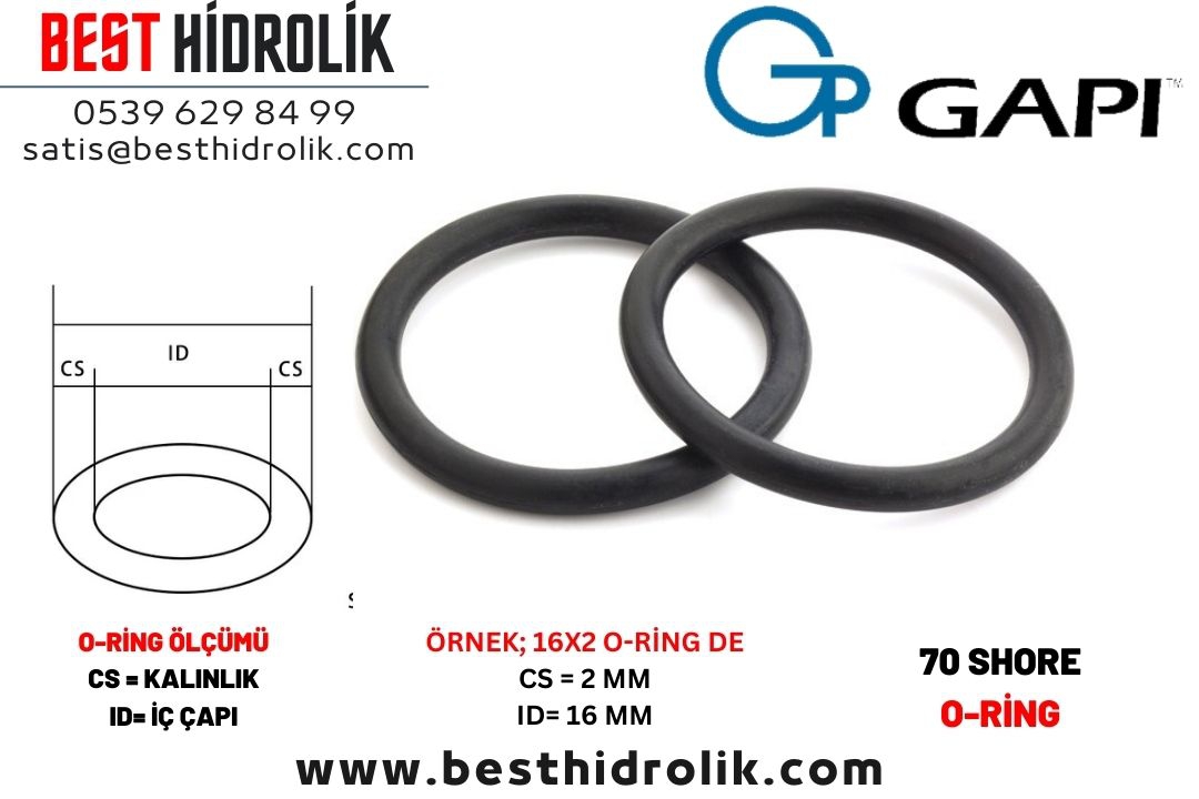 33.00X2.00 O-RİNG NBR 70 BLACK ( SİYAH ORİNG )
