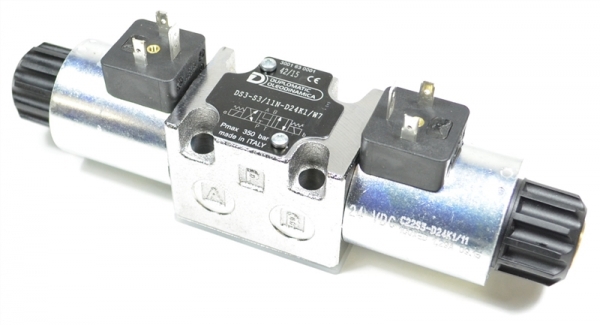 DUPLOMATİC NG6 ÇİFT BOBİN 4/3 ABT REJENERATİF(Ç.Geçiş) 24V DC