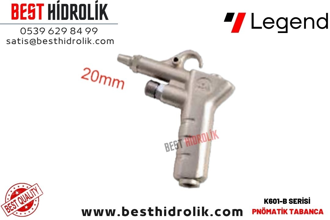 20 MM GAGALI METAL HAVA TABANCASI