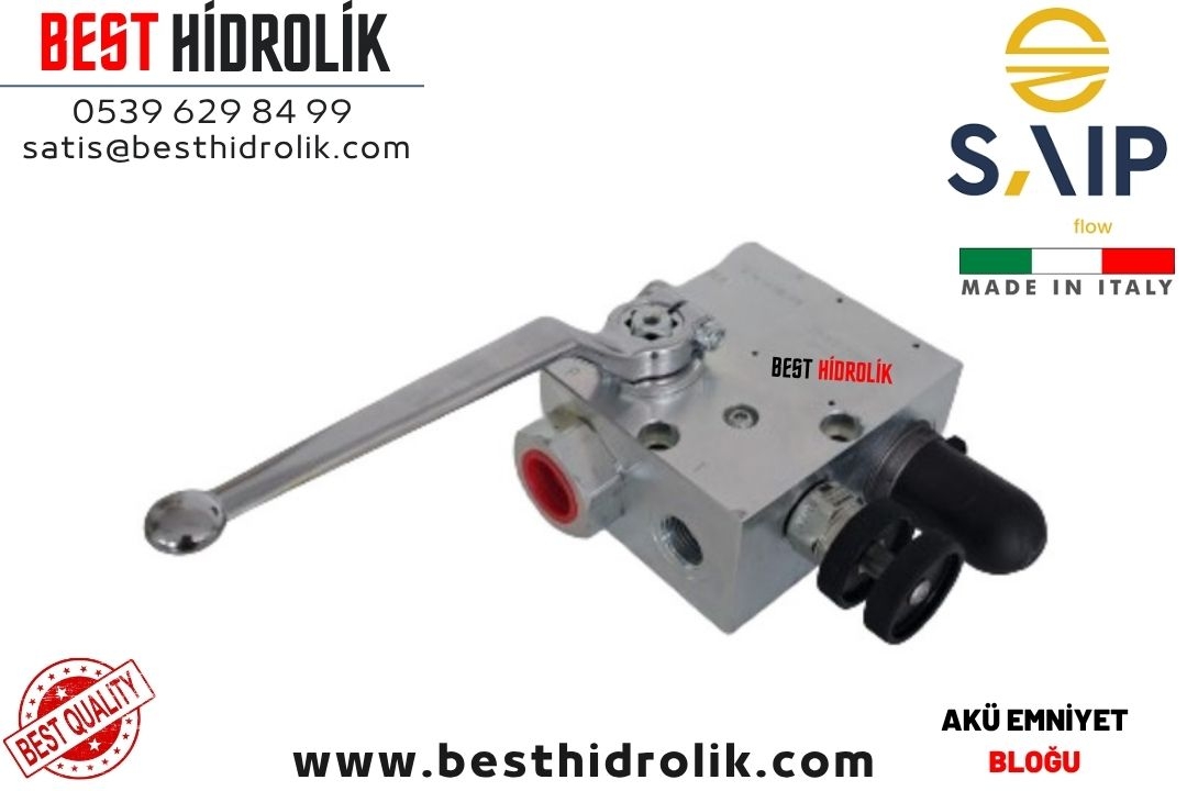 AKÜ EMNİYET BLOĞU ( 2’’ 330 BAR 290 lt/dk)
