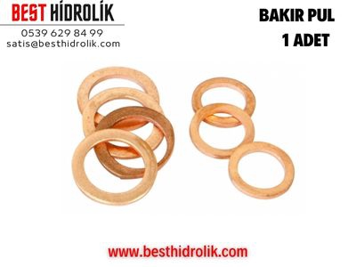 2’’ Bakır Pul 1 Adet