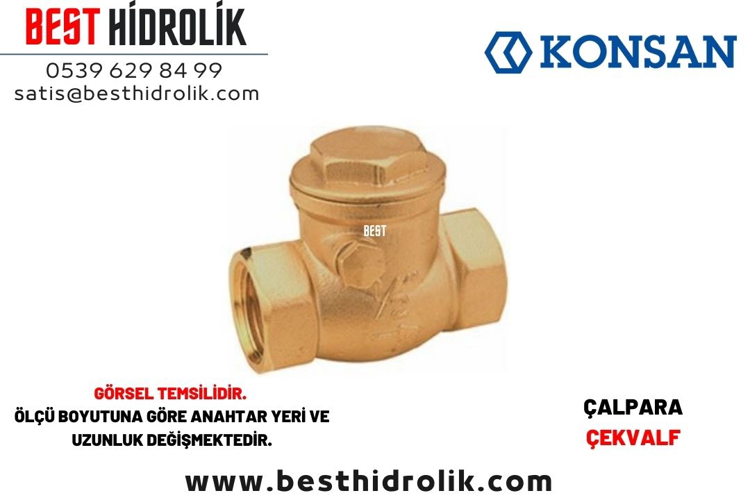 2” Çalpara Çekvalf Prinç