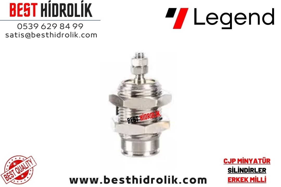 CJP 10X10 MİNİ TİP TEK ETKİLİ SİLİNDİR ERKEK DİŞLİ