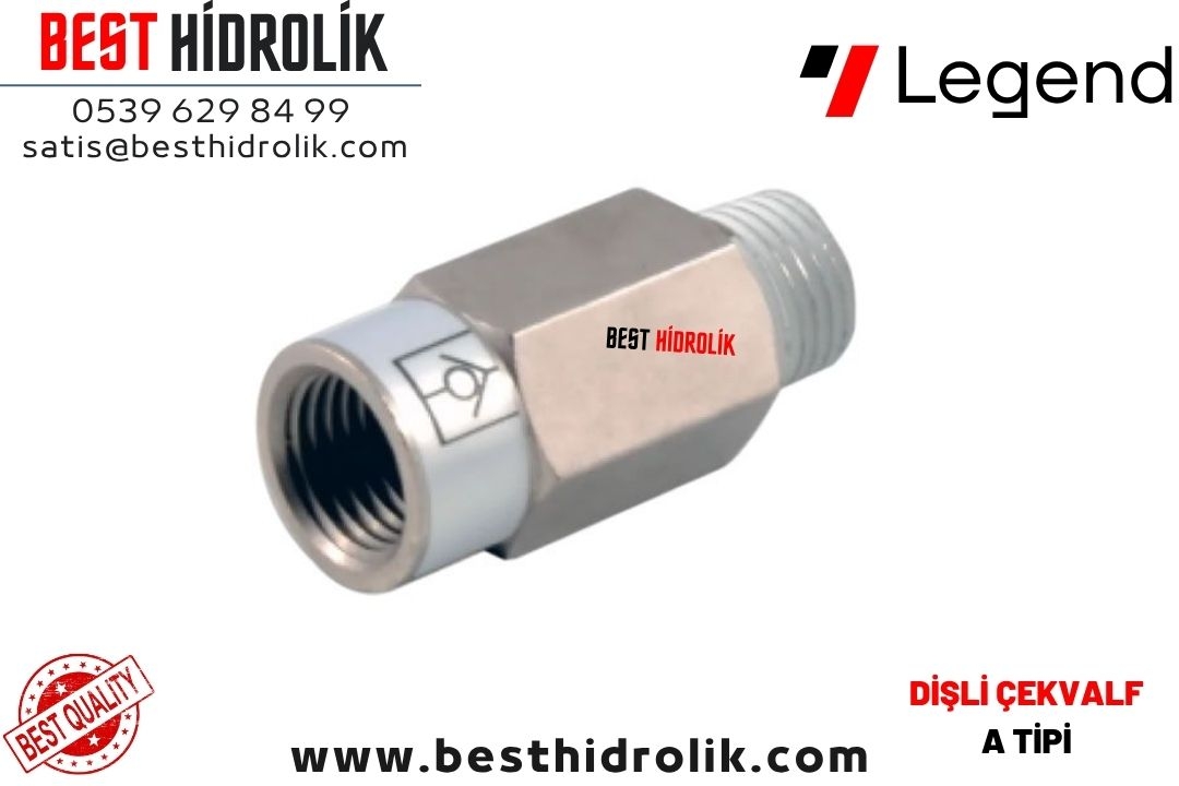 1/2 DİŞLİ TİP ÇEK VALF (A TİP)