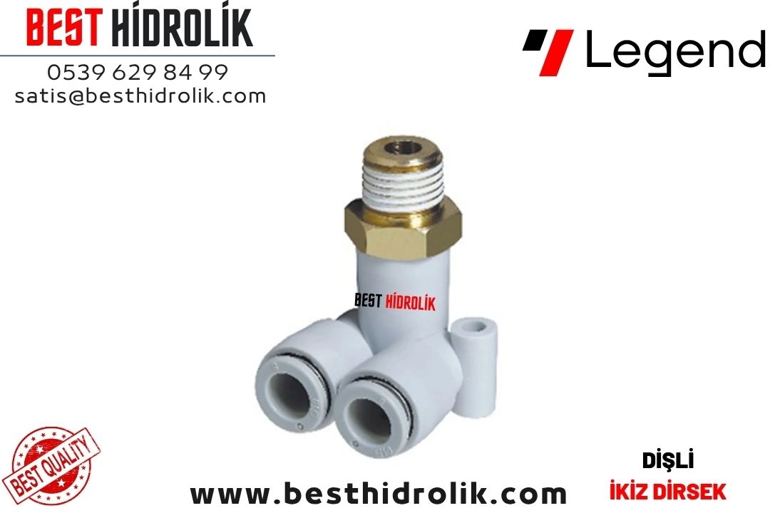1/2-10 DİŞLİ İKİZ DİRSEK