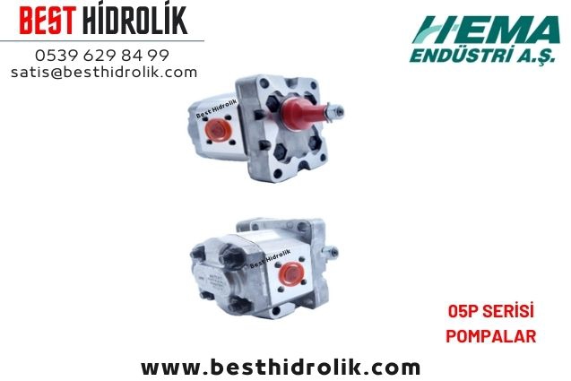 0.5P 027 CB-2,7CC HEMA DİŞLİ POMPA SAĞ  DÖNÜŞ 3,9 LT/DK