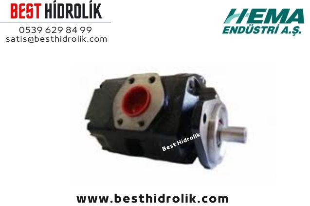 53cc HEMA ENDÜSTRİYEL DÖKÜM POMPA KONİK MİL  SAĞ DÖNÜŞ 76,85 LT/DK HPR41103