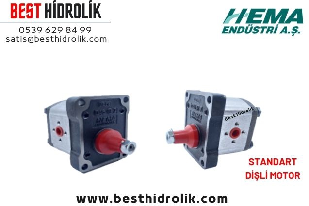 14cc HEMA DİŞLİ HİDROMOTOR 20,3 LT/DK 1MN140001M