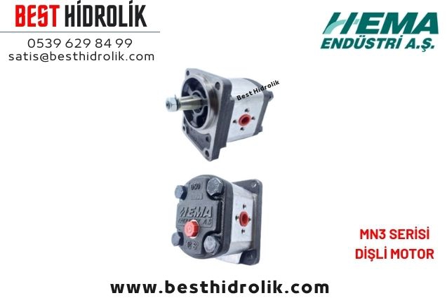 19,2cc HEMA DİŞLİ HİDROMOTOR 27,8 LT/DK 1MN192003M