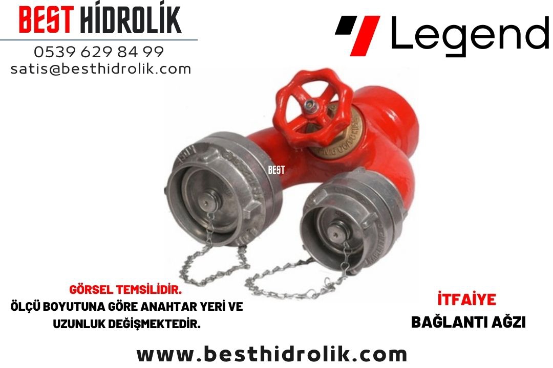 4” x 2” x 2” İtfaiye Bağlantı Ağzı