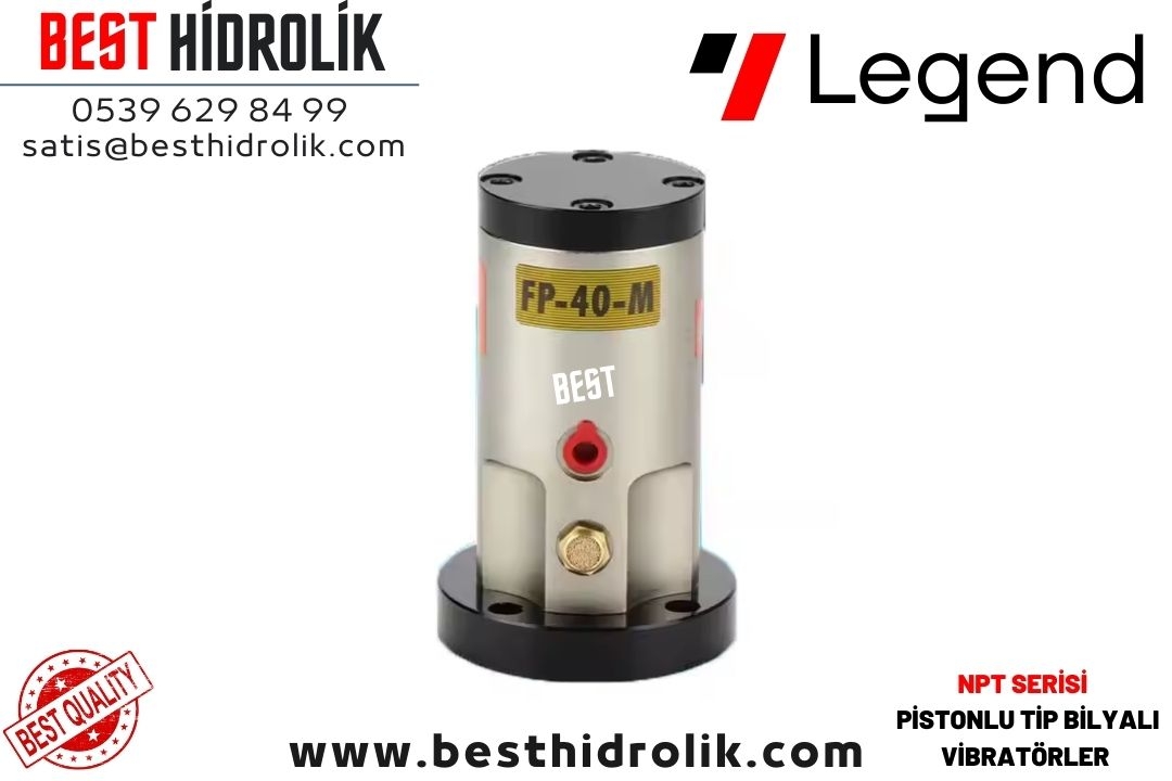 NTP48 3/8 NTP SERİSİ PİSTONLU TİP BİLYALI VİBRATÖR