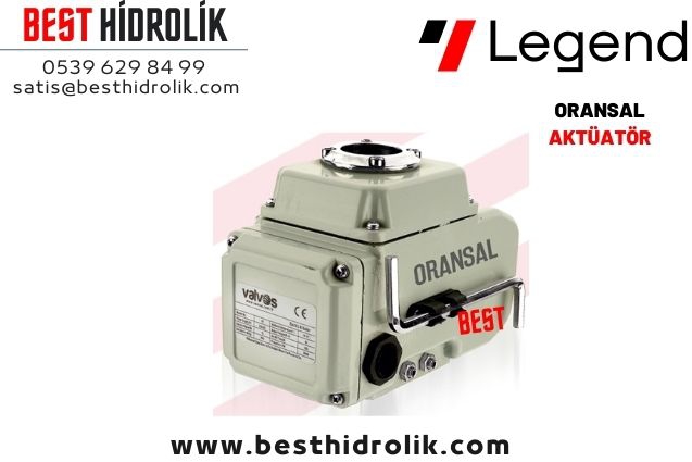 100 Nm Elektrikli Oransal Aktuatör -Elektric Proportional
