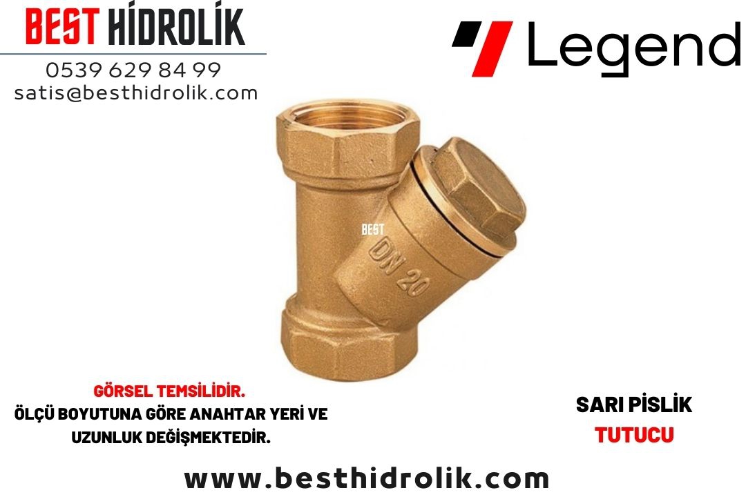 1” Sarı Pislik Tutucu