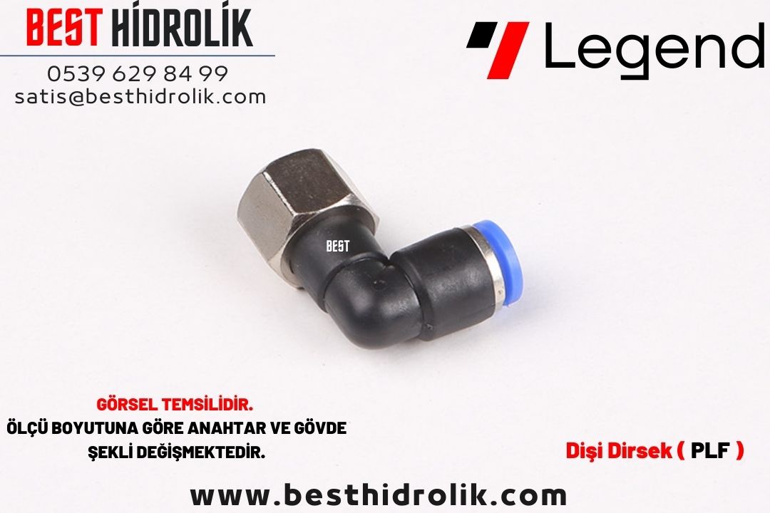 1/2-12mm DİŞİ DÖNER DİRSEK ( PLASTİK )