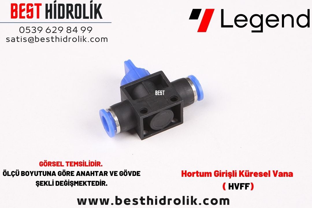 12 MM HAT TİPİ KÜRESEL VANA ( PLASTİK )