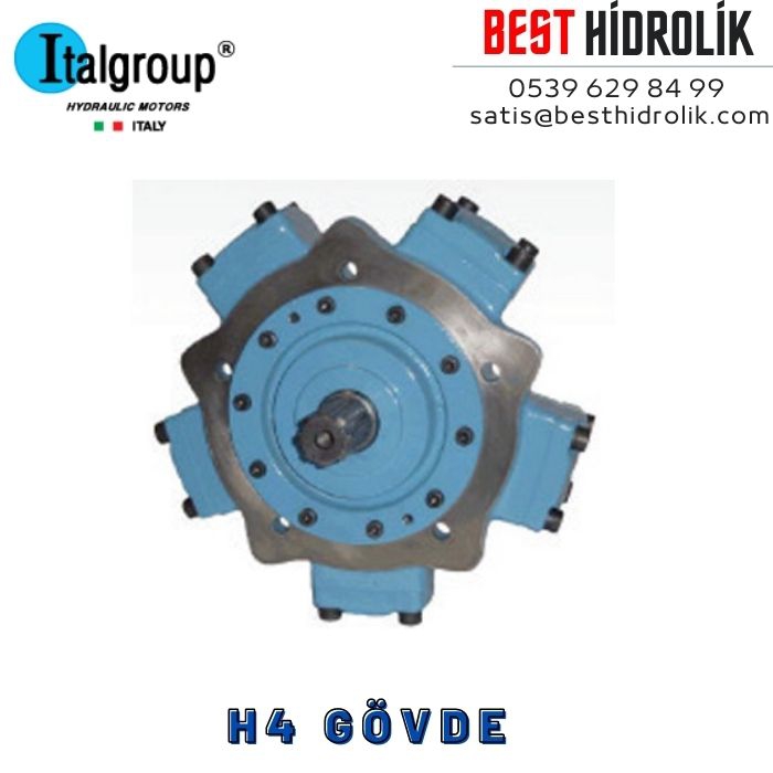 IAM 1100 H4 RADYAL PİSTONLU MOTOR ( R8M 1100 H4 )