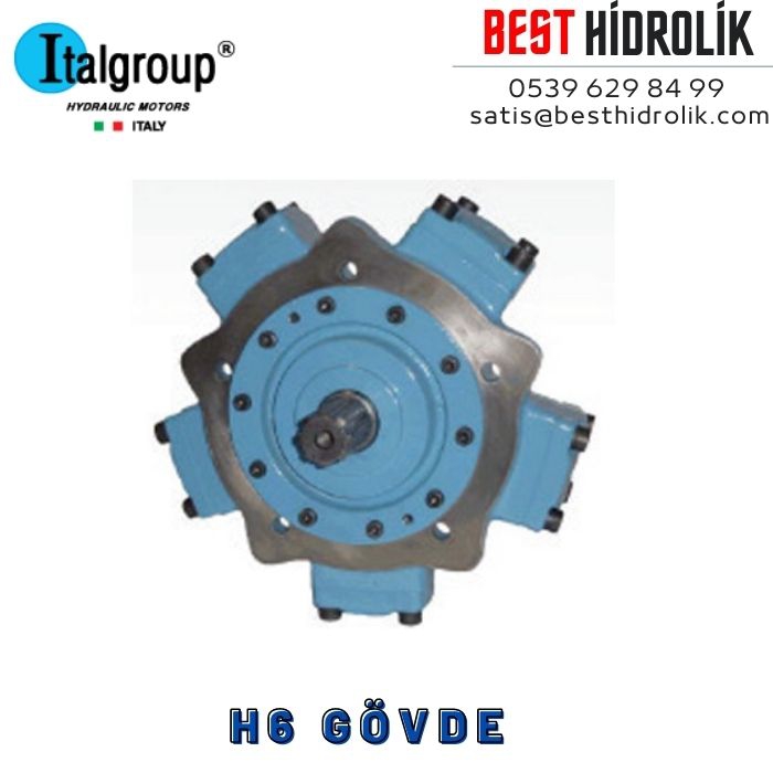 IAM 3000 H6 RADYAL PİSTONLU MOTOR ( R8M 3000 H6 )