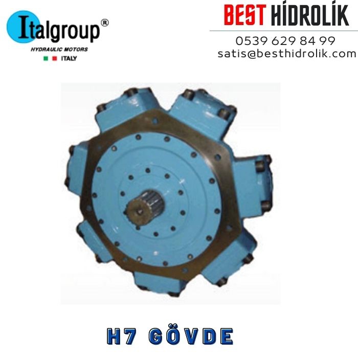 IAM 5400 H7 RADYAL PİSTONLU MOTOR ( R8M 5400 H7 )