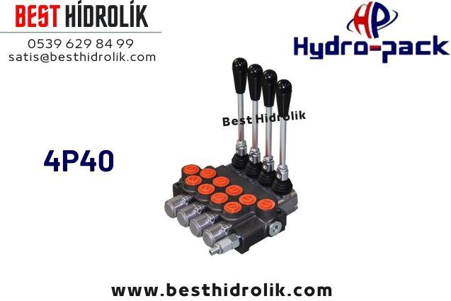 1/2 40 LT DÖRTLÜ  HİDROPACK KUMANDA KOLU