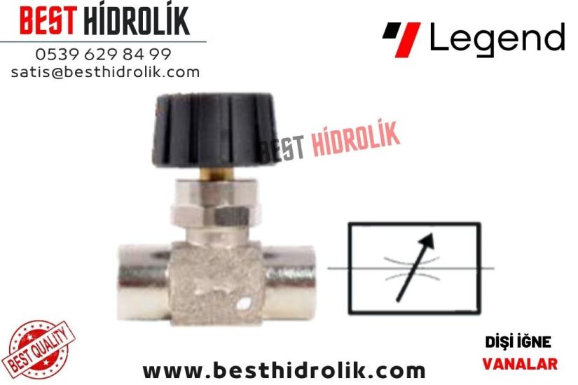 1/2 DİŞİ-1/2 DİŞİ HAT TİPİ İĞNELİ VANA