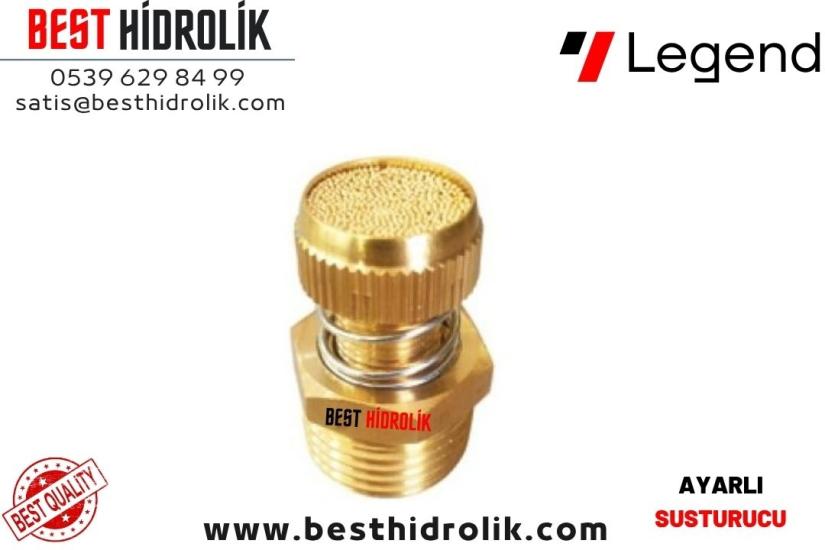 1/8 YAYLI AYARLI TİP SUSTURUCU