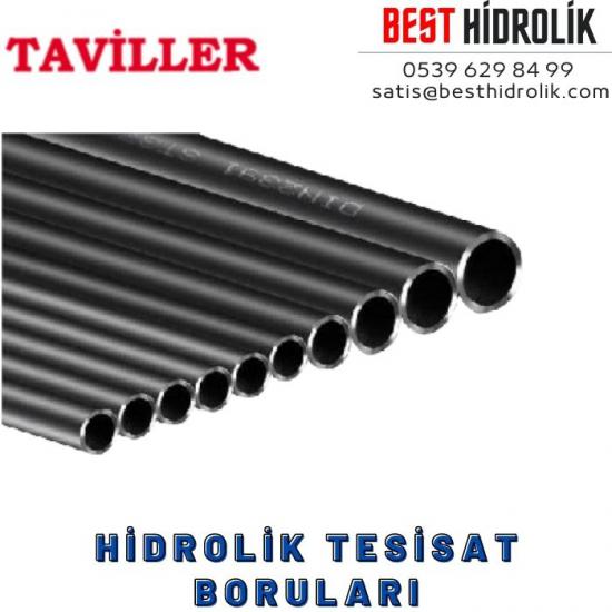 10x1 mm Çelik Çekme Hidrolik Tesisat Borusu