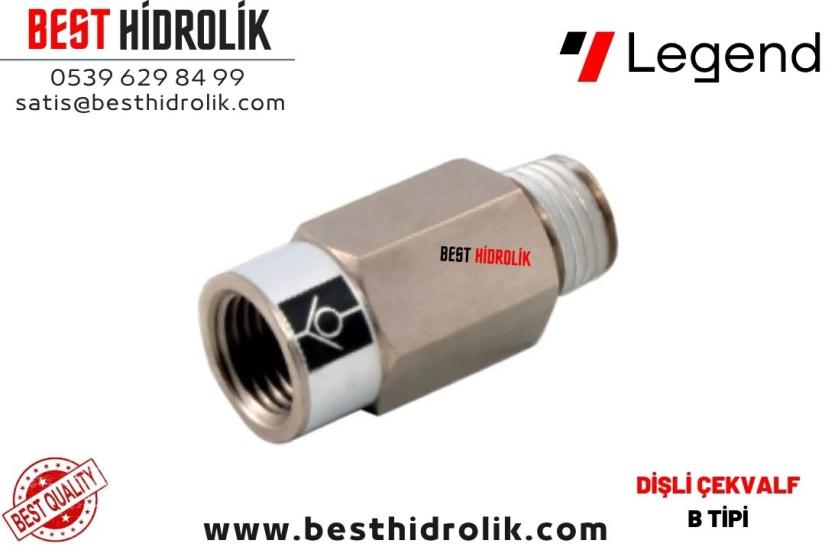 1/8 DİŞLİ TİP ÇEK VALF (B TİP)