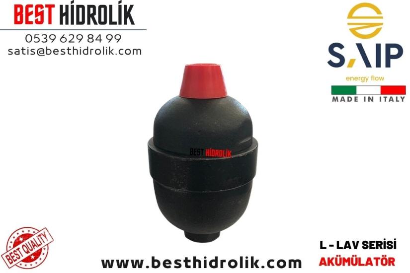 0,1 LT L-LAV SERİSİ DİYAFRAMLI HİDROLİK AKÜMÜLATÖR (210 BAR)