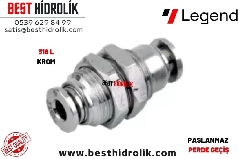 12MM PASLANMAZ PERDE GEÇİŞ NİPELİ