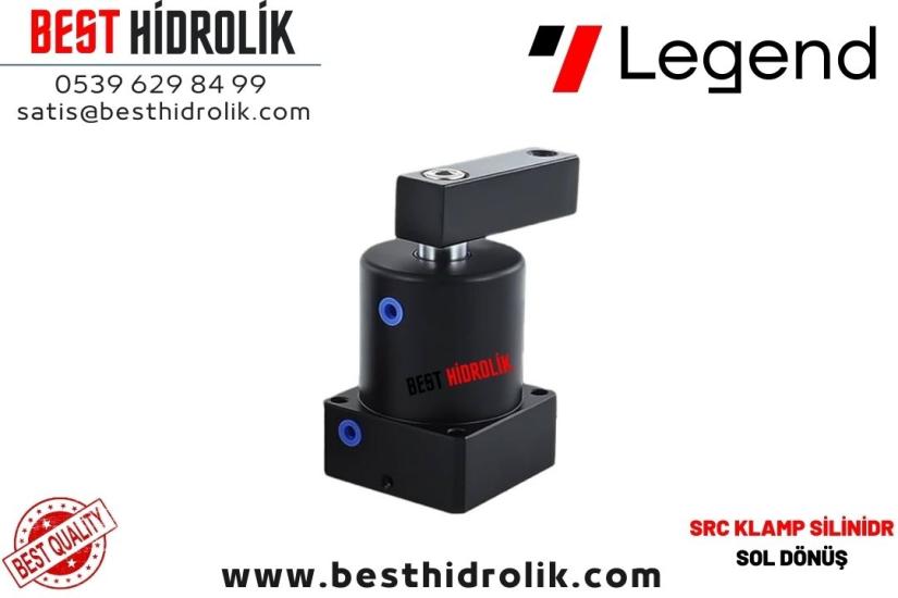 SRC Ø25X11 İNİŞ SOL DÖNÜŞ KLAMP SİLİNDİR