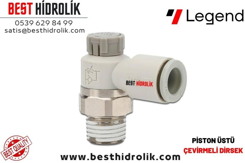 1/8-04 MM PİSTON ÜSTÜ AYARLI KISMALI DİRSEK HIZ AYAR