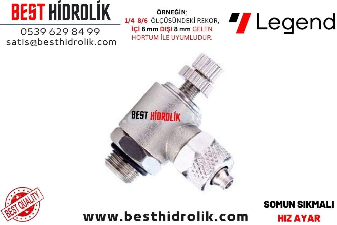 3/8 8/6 SOMUNLU KISMALI DİRSEK
