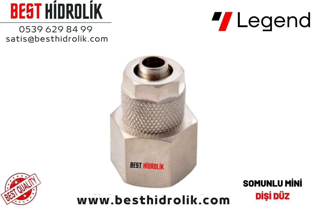 1/4-6/4 SOMUN SIKMALI DİŞİ DÜZ REKOR