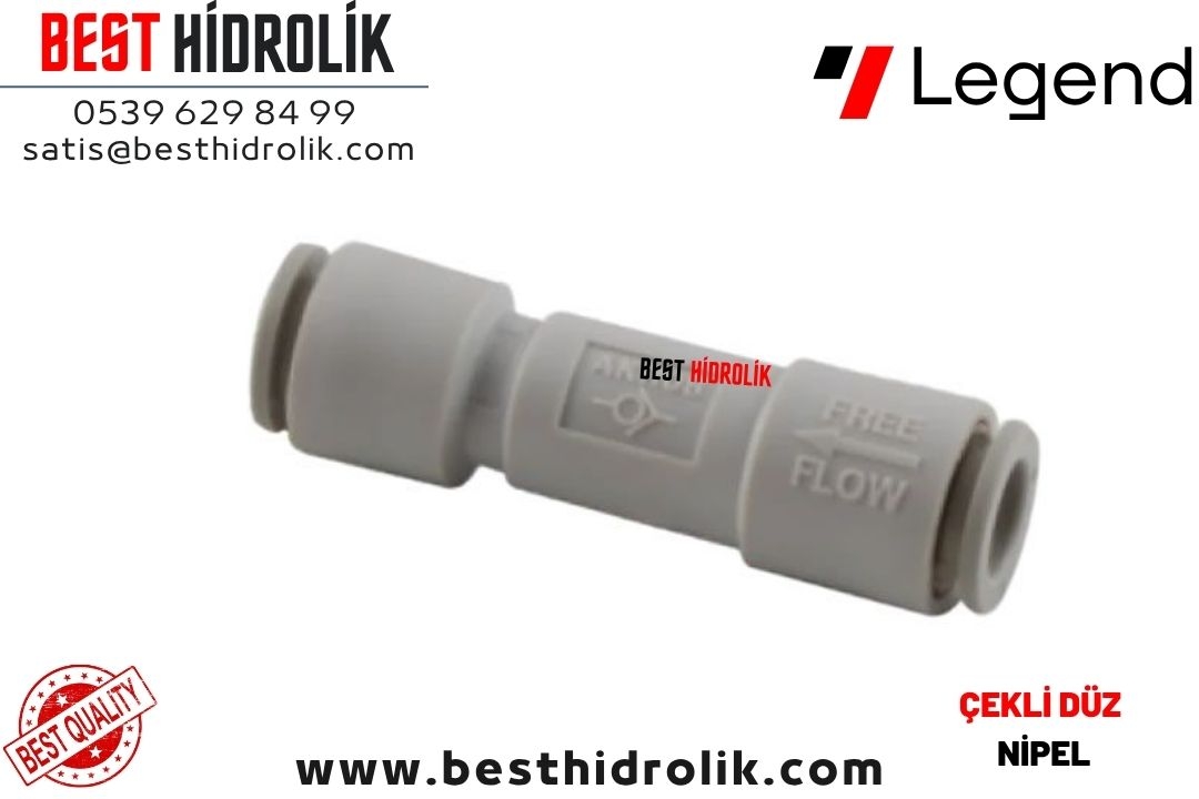 10MM ÇEKLİ DÜZ NİPEL