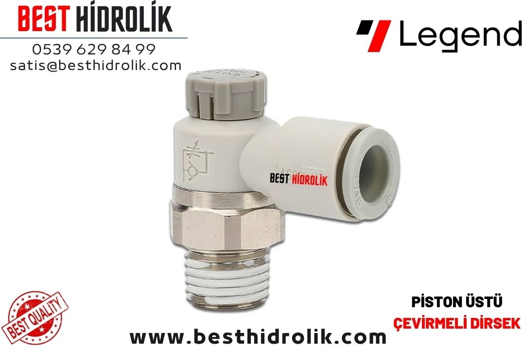 M5-06 MM PİSTON ÜSTÜ AYARLI KISMALI DİRSEK HIZ AYAR