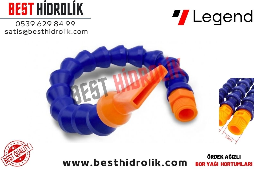 1/4 ÖRDEK UÇLU SPİRAL BOR YAĞ HORTUMLARI