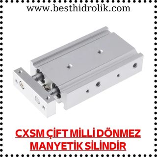 CXSM ÇİFT MİLLİ DÖNMEZ MANYETİK SİLİNDİR