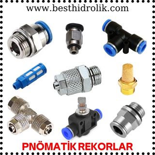 Pnömatik Rekorlar ( Fittingsler )